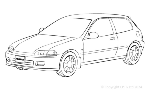 CIVIC MK5 EG-EJ INC CRX DEL SOL (1991-1995)
