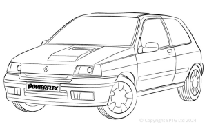 Clio I inc 16v & Williams (1990-1998)