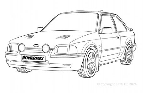 ESCORT RS TURBO SERIES 2 (1986 - 1990)