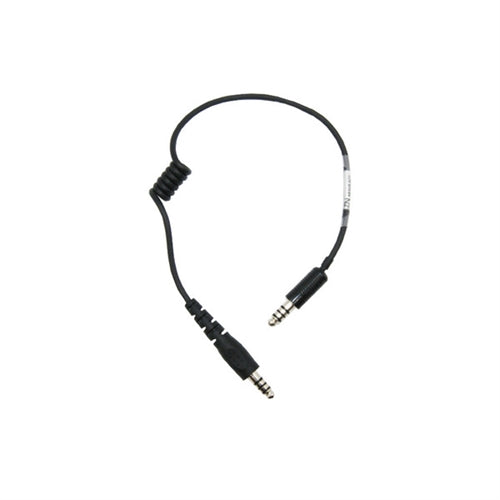 Zeronoise adapter kabel. Han-han Nexus stik. Krydset forbindelse. 15cm lang