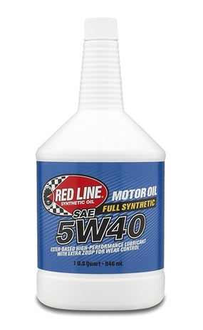 Redline 5W40 motorolie 0,95L