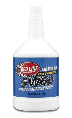Redline 5W50 motorolie 0,95L