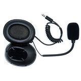 Zeronoise indbygnings headset model Fearless til åben hjelm med han Nexus stik