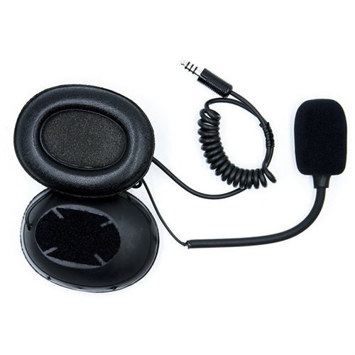 Zeronoise indbygnings headset model Fearless til åben hjelm med hun Nexus stik