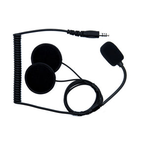 Zeronoise indbygnings headset model Intrepid til åben hjelm med hun Nexus stik