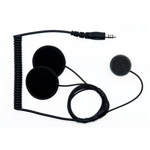 Zeronoise indbygnings headset model Intrepid til lukket hjelm med han Nexus stik