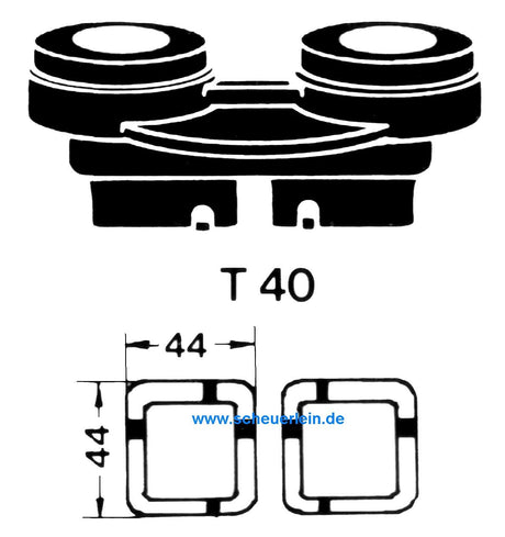 Adapter til synkrometer DGAV/DGAS (040)