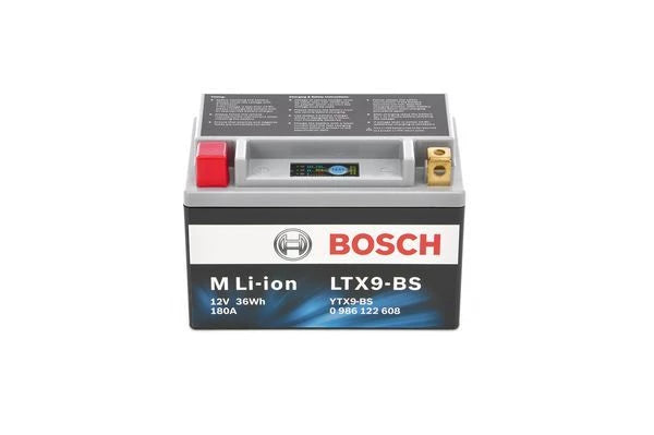 Bosch lithium batteri. 12V, 5 ah, 150x87x105 mm (LxBxH), 0,9 kg.