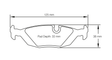 Pagid bremseklods S1141 RSL 19