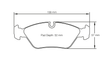 Pagid bremseklods S1144 RS 42
