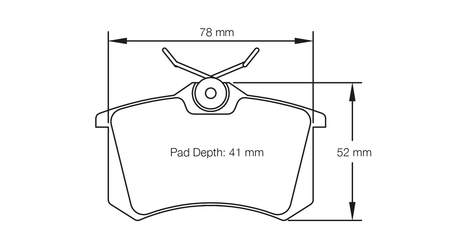 Pagid bremseklods S1158 RSL 29
