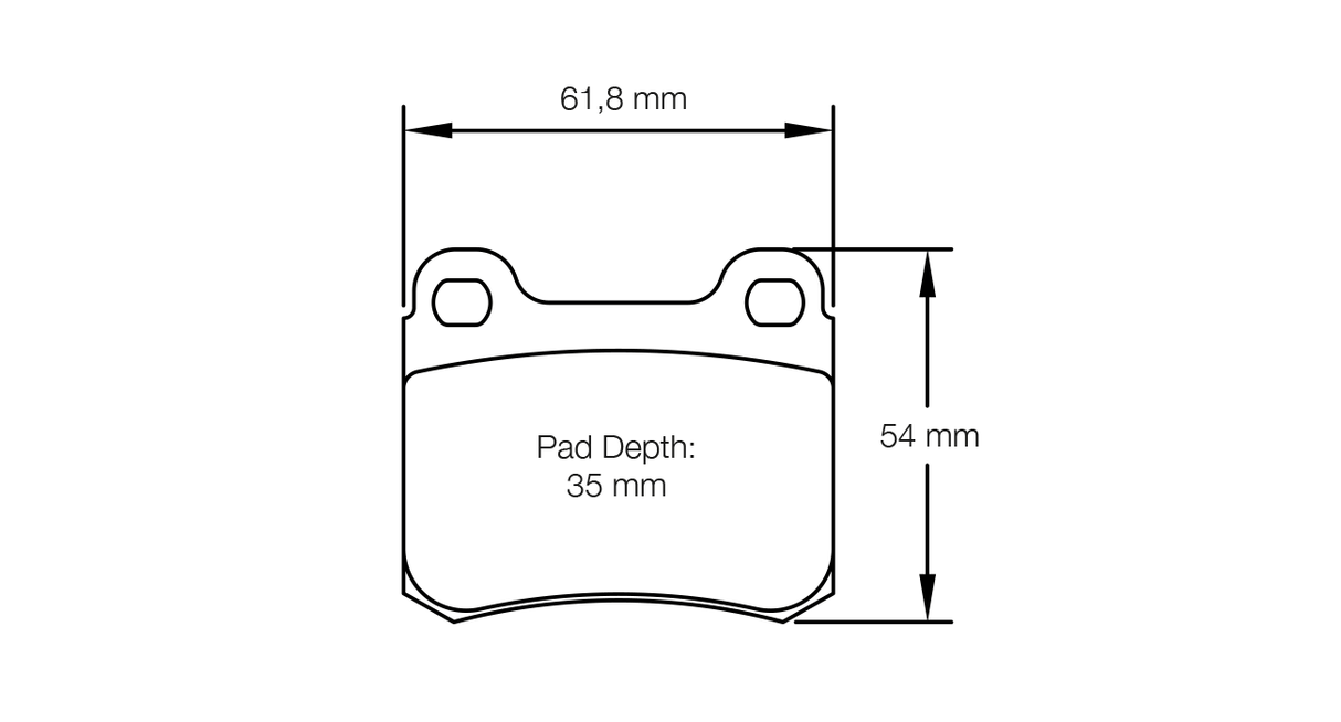 Pagid bremseklods S1177 RSH 42
