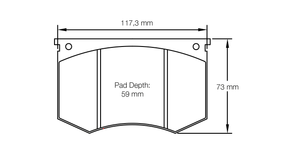 Pagid bremseklods S1191 RSH 42