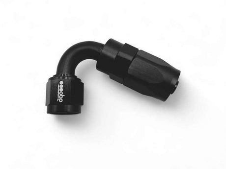 OBP -6JIC 120gr. fitting (hun) til OBP højtryksslange. Aluminium, sort anodiceret