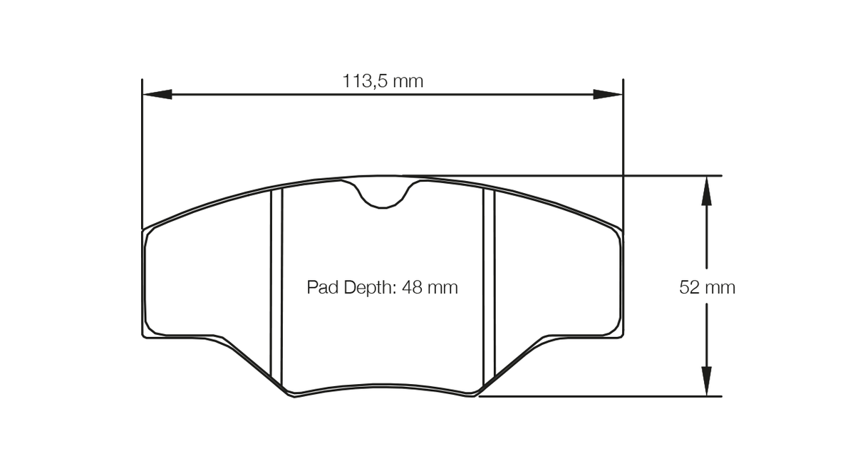 Pagid bremseklods S1265 RST 1