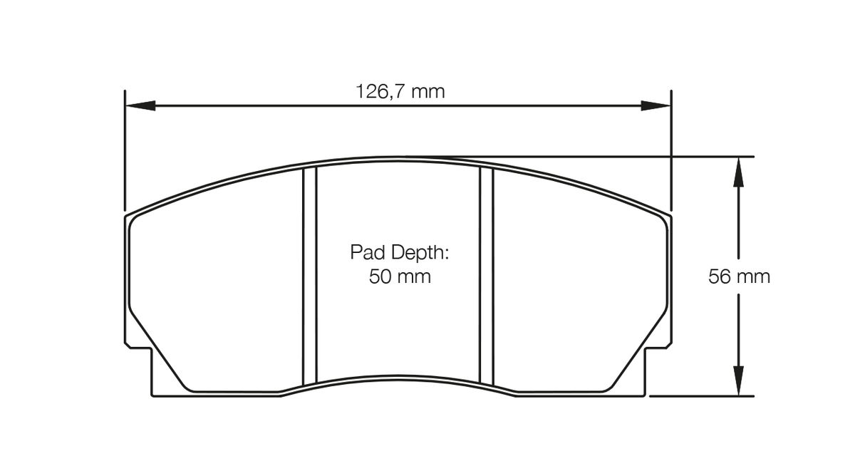 Pagid bremseklods S1269 RST 1
