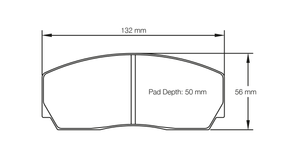 Pagid bremseklods S1361 RST 1 (bedded)