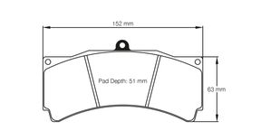 Pagid bremseklods S1538 RSL 29