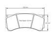 Pagid bremseklods S1539 RST 3 (bedded)