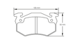 Pagid bremseklods S1610 RS 42