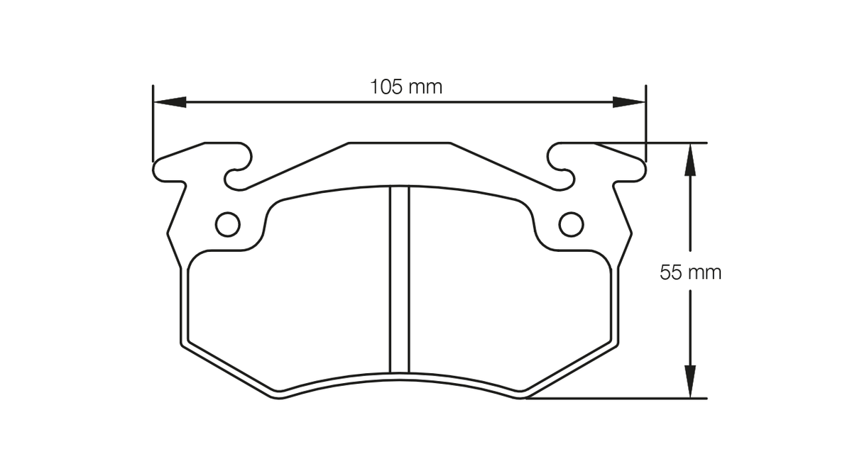 Pagid bremseklods S1610 RS 42