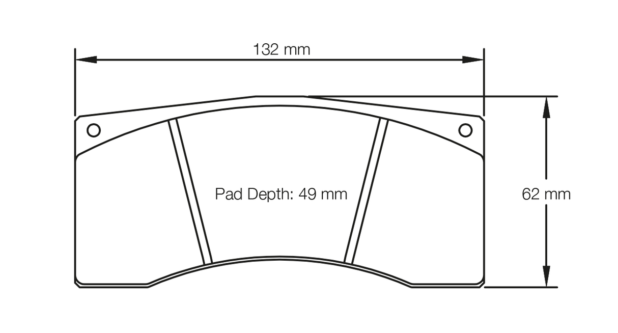 Pagid bremseklods S1674 RSL 19