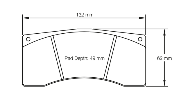 Pagid bremseklods S1674 RSL 19