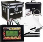 Intercomp E-Z cornervægt med ledninger.Leveres med opbevaringskasse og Race Car Management software.