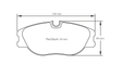 Pagid bremseklods S1702 RS 42