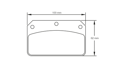 Pagid bremseklods S1796 RSL 29