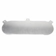 ITG bagplade til megaflow JC50 filtre. Blank plade til at at skære huller i. Aluminium
