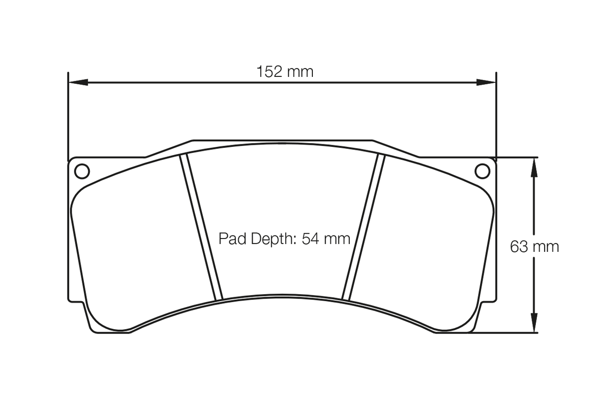 Pagid bremseklods S1904 RSL 1 (bedded)
