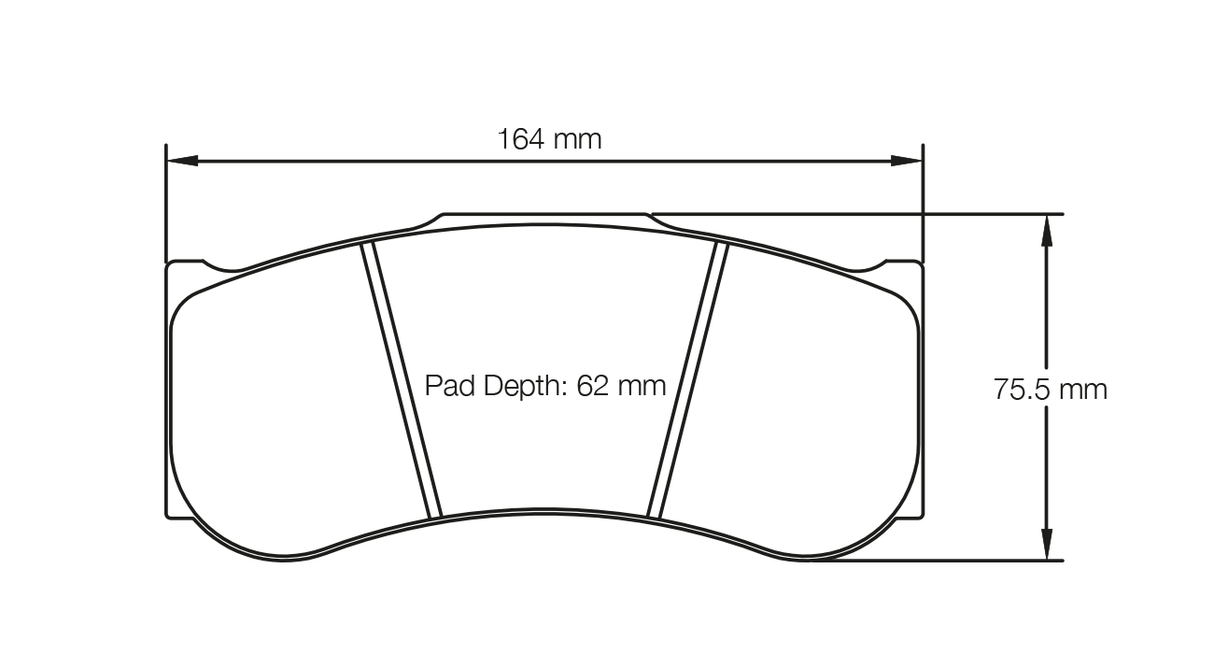 Pagid bremseklods S2019 RSL 1E
