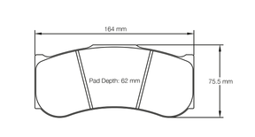Pagid bremseklods S2019 RSL 1E