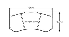 Pagid bremseklods S2019 RSX