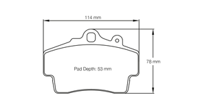 Pagid bremseklods S2407 RST 3