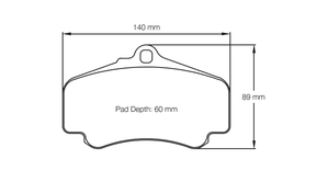 Pagid bremseklods S2474 RST 3