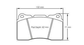 Pagid bremseklods S2487 RSL 29 (bedded)