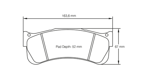 Pagid bremseklods S2488 RST 2E