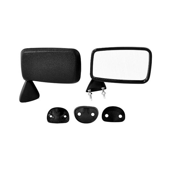 Magnum MK1/2 Door Mirror (Steel) Black R/H