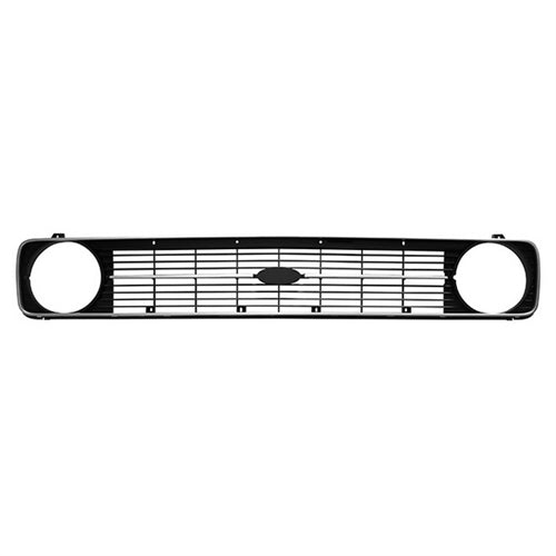 Magnum MK2 Plastic Grille Roundheadlight (Oval Badge) PAINTED