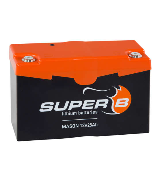 Super B lithium batteri. Mason 12V25Ah