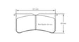 Pagid bremseklods S2555 RST 1