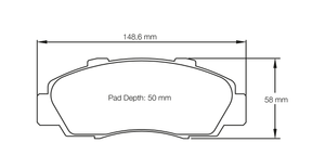 Pagid bremseklods S2623 RSL 29
