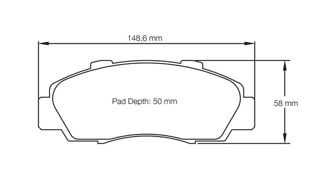 Pagid bremseklods S2623 RSL 29