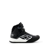 Alpinestars sko model Radar V2. Sort med hvid. Str. 38-49,5. FIA-8856-2018-godkendt.