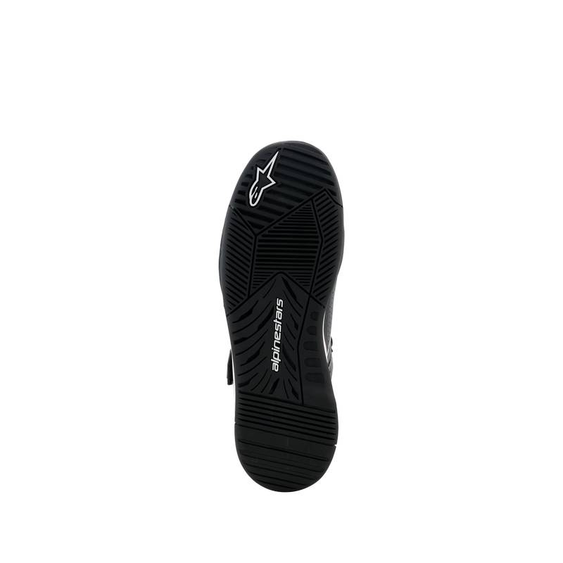 Alpinestars sko model Radar V2. Sort med hvid. Str. 38-49,5. FIA-8856-2018-godkendt.