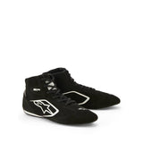 Alpinestars sko model SP V3. Sort med hvid. Str. 37-47. FIA-8856-2018-godkendt.