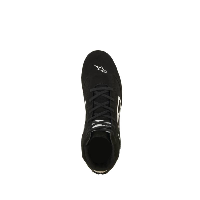 Alpinestars sko model SP V3. Sort med hvid. Str. 37-47. FIA-8856-2018-godkendt.
