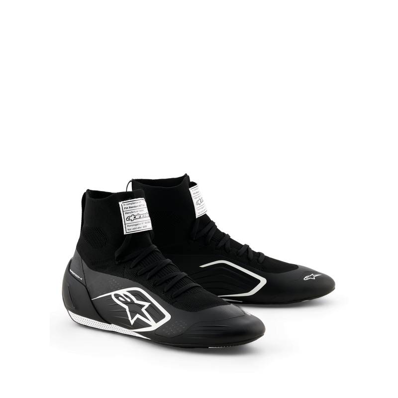 Alpinestars karting sko model Supertech K. 5 farve muligheder. Str. 37-47. FIA-8857-2022-godkendt.